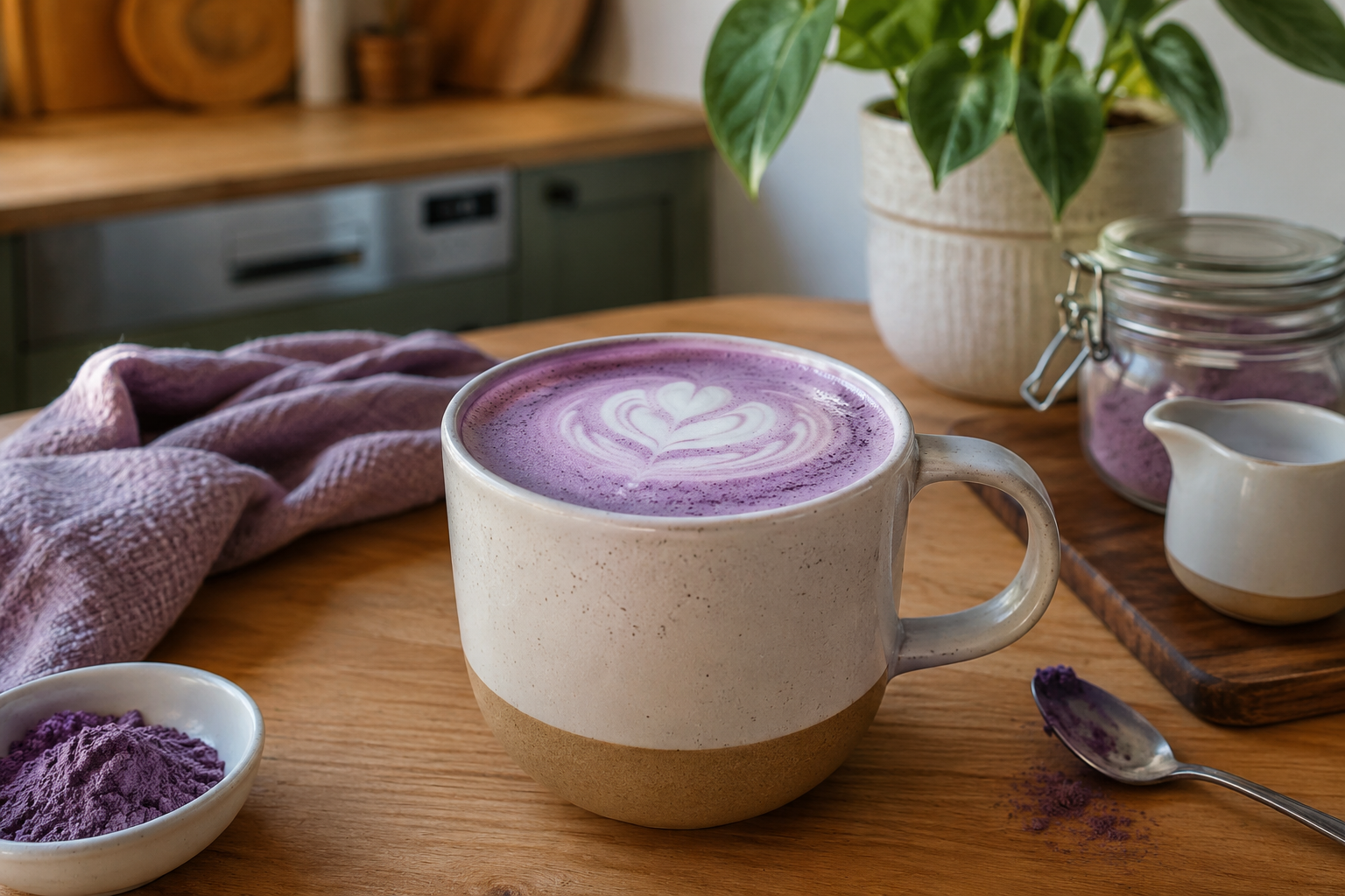 Ube Latte : tout savoir sur la boisson violette tendance (+ 5 recettes faciles)