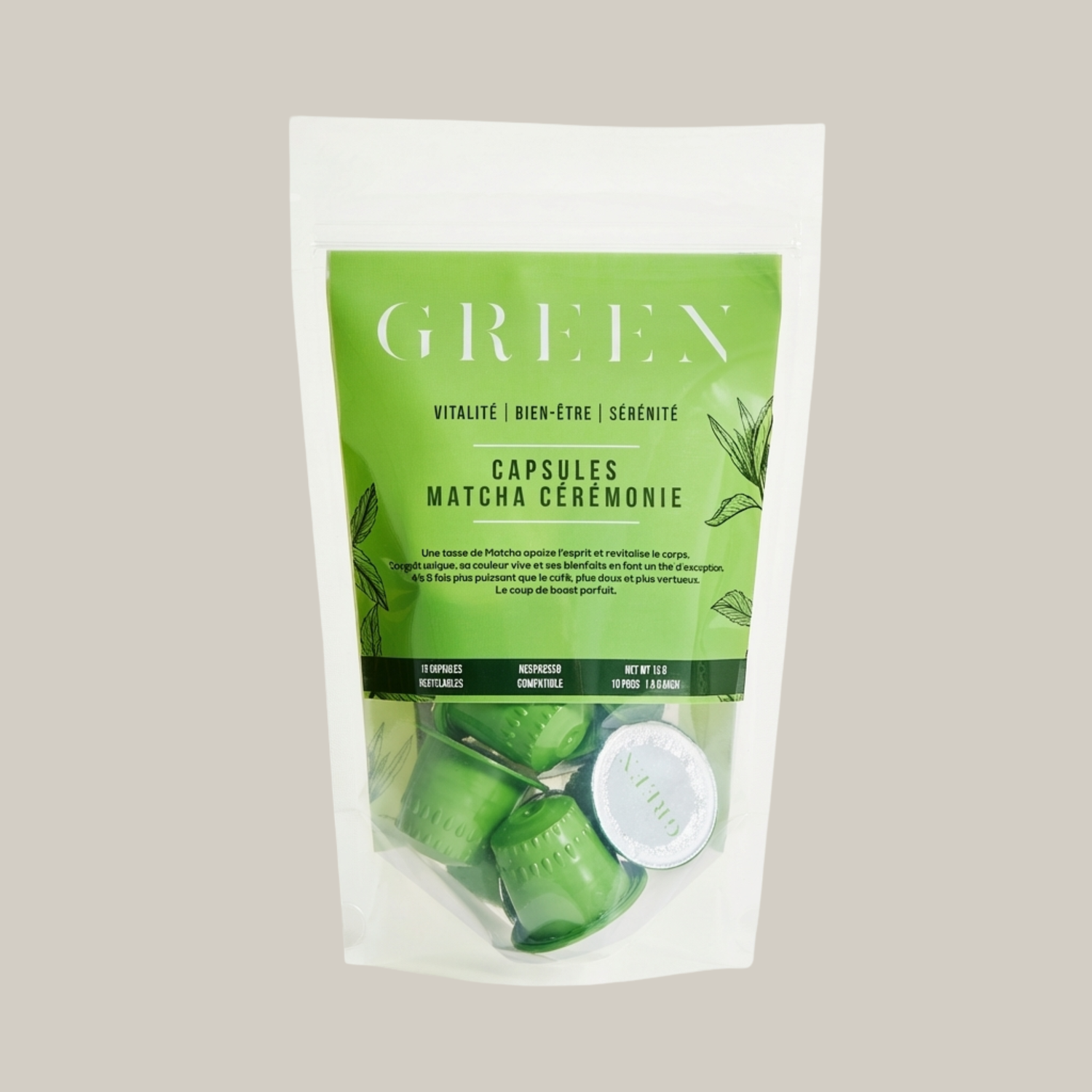 Capsules de Matcha - Green