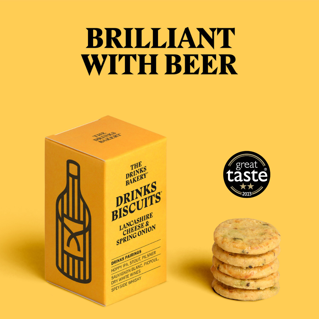 Biscuits apéritifs - Fromage Lancashire et oignon