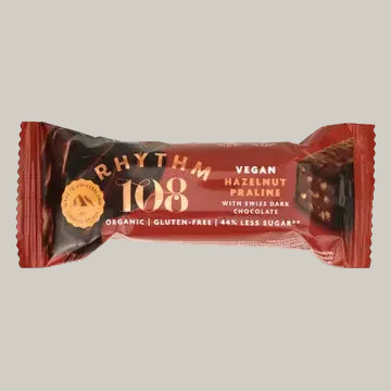 Rythm 108 - Barre de chocolat vegan - Praliné aux noisettes