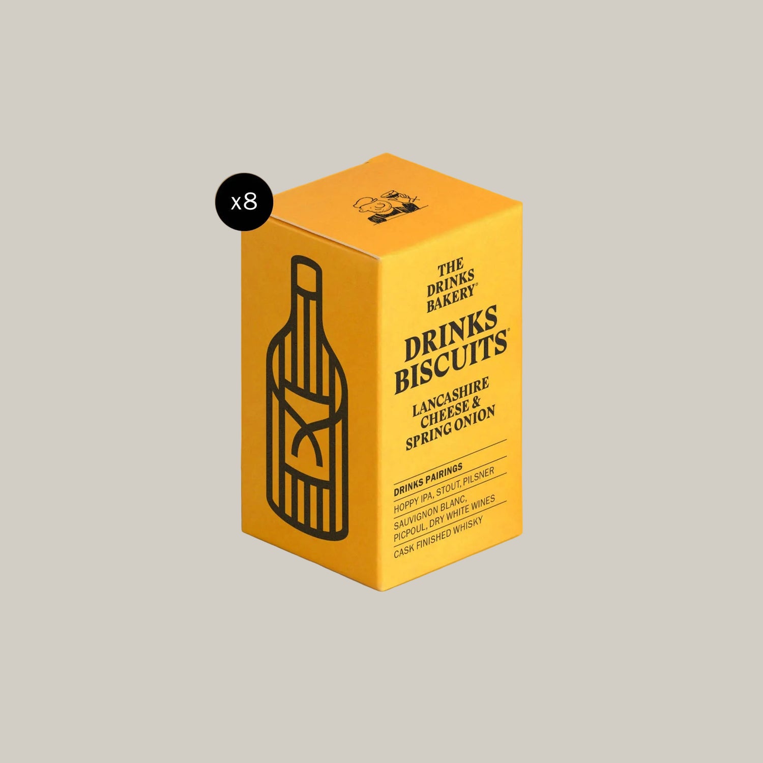 Biscuits apéritifs - Fromage Lancashire et oignon