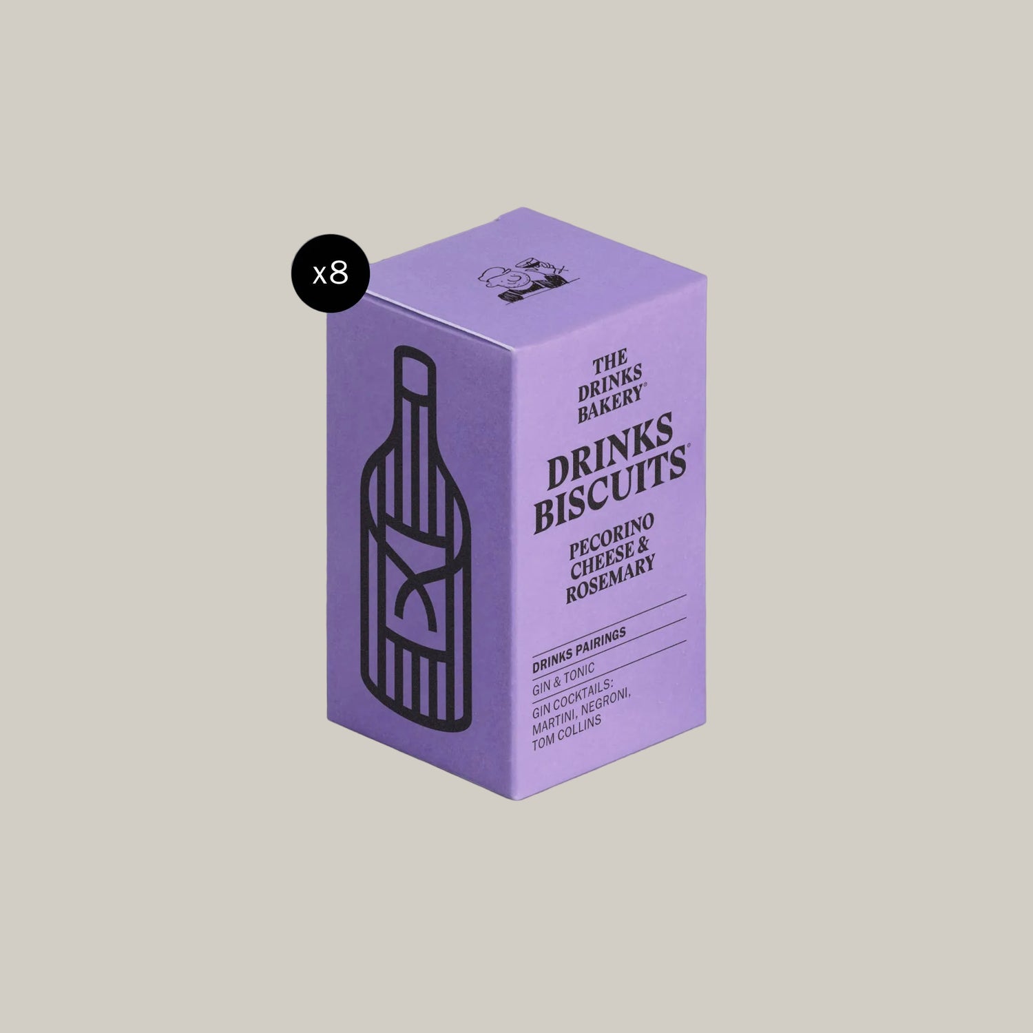 Biscuits apéritifs - Fromage Pecorino et romarin