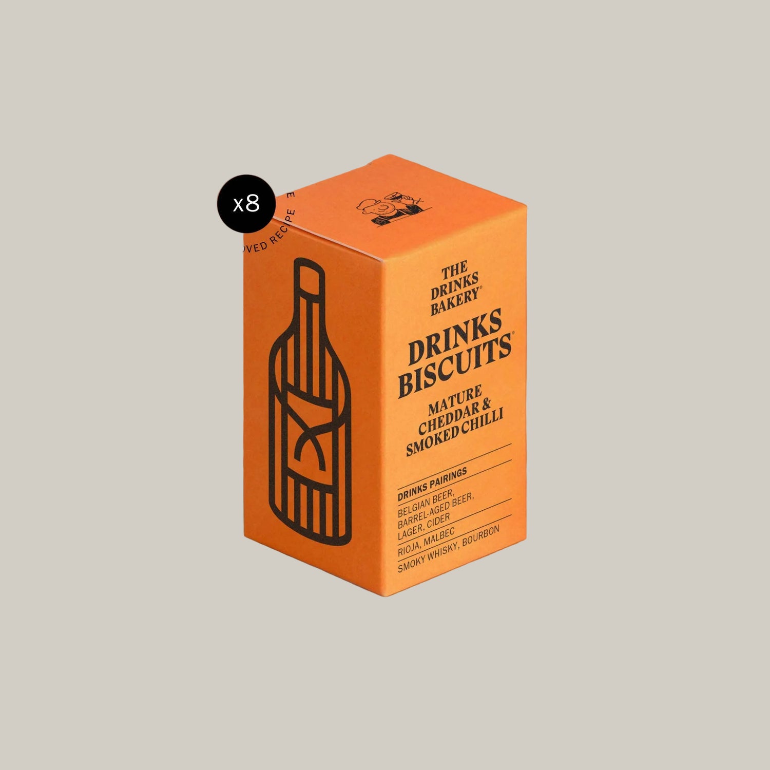 Biscuits apéritifs - Cheddar affiné et chili fumé