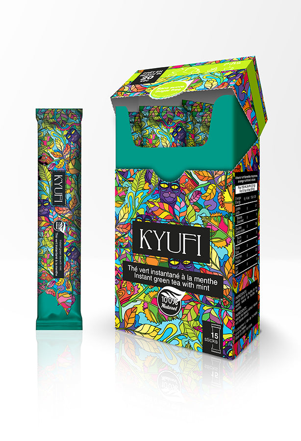 Thé vert prêt en 20 secondes 