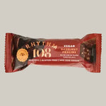 Barre de chocolat suisse vegan rythm 108 aux praliné de noisettes 