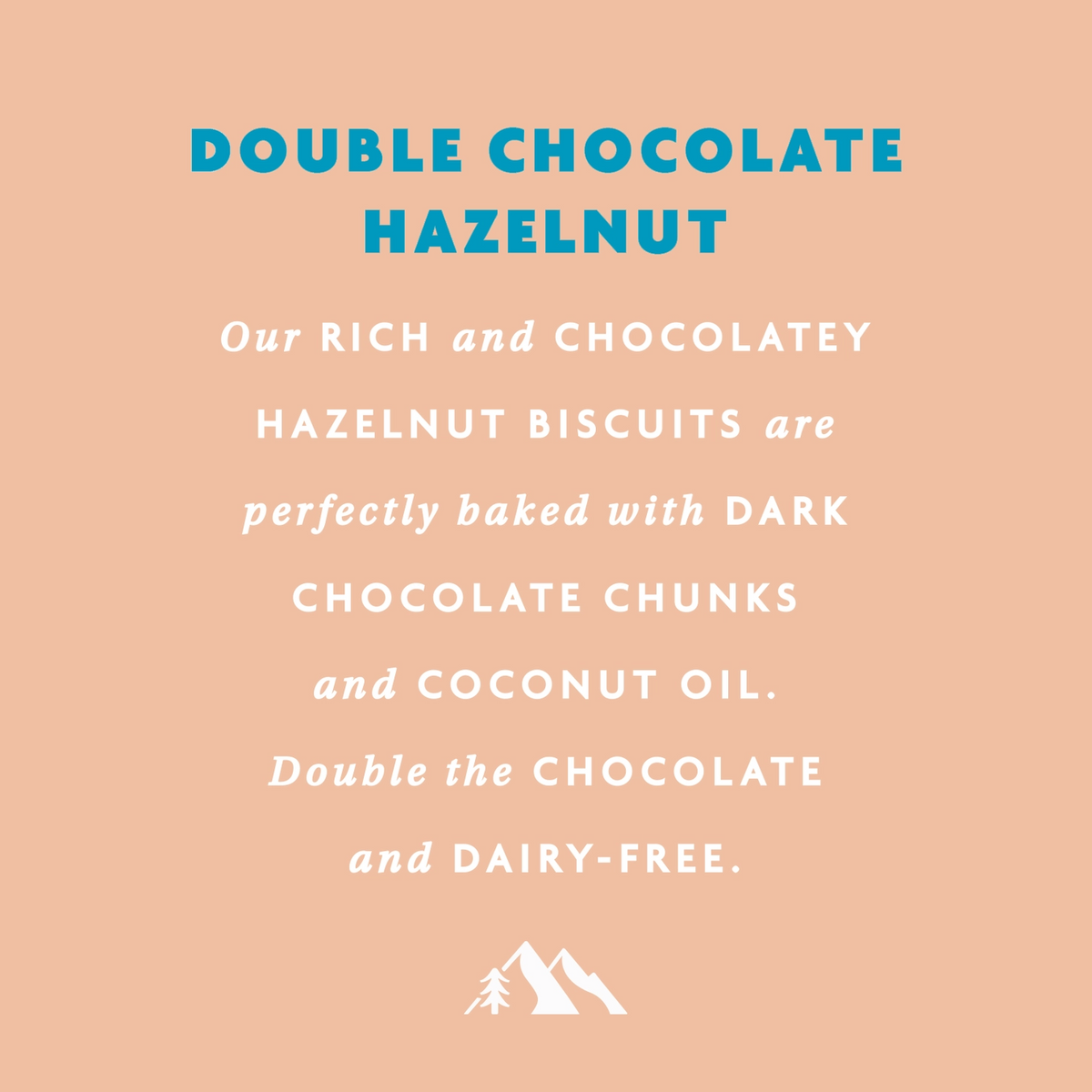 Noisette et chocolat cookie