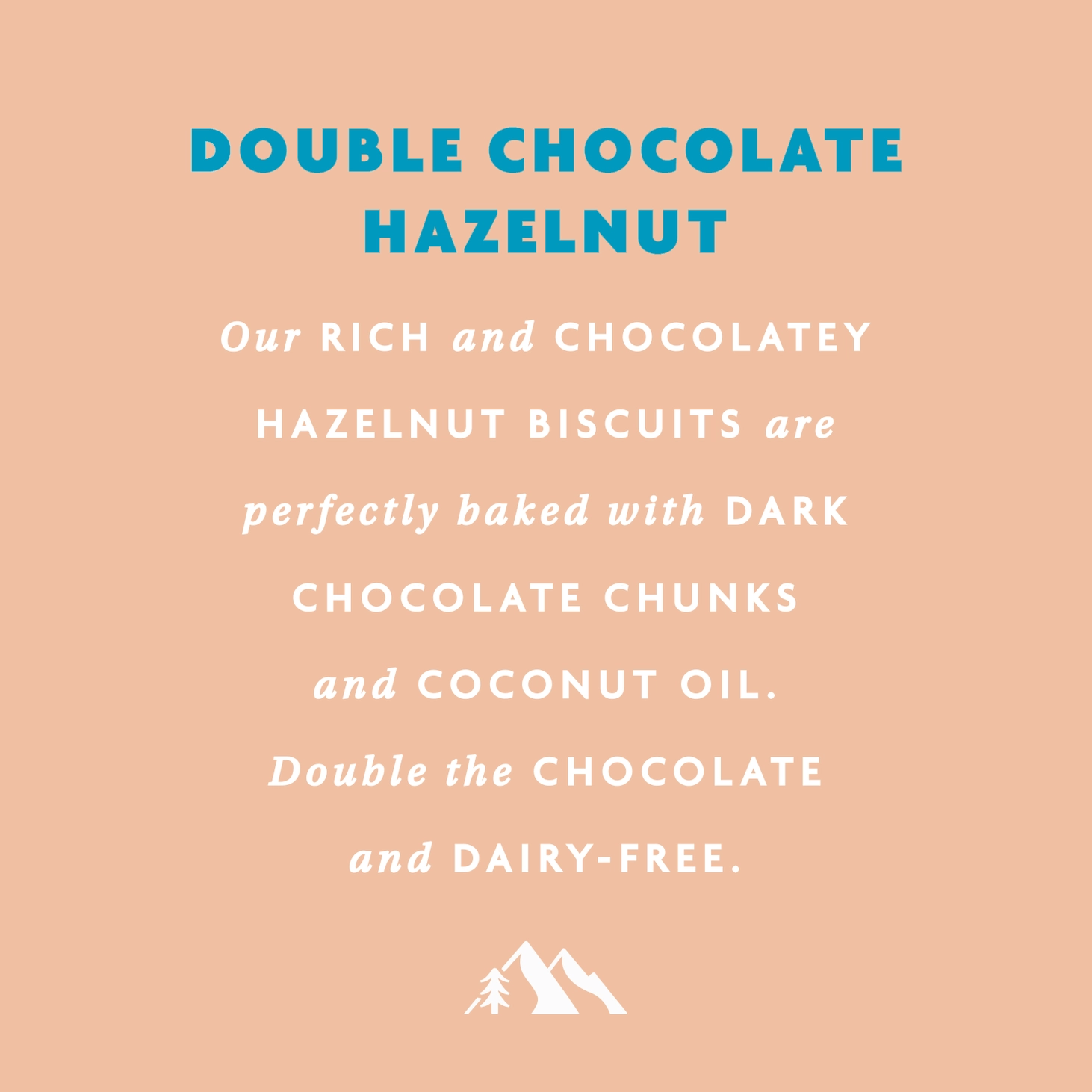 Noisette et chocolat cookie