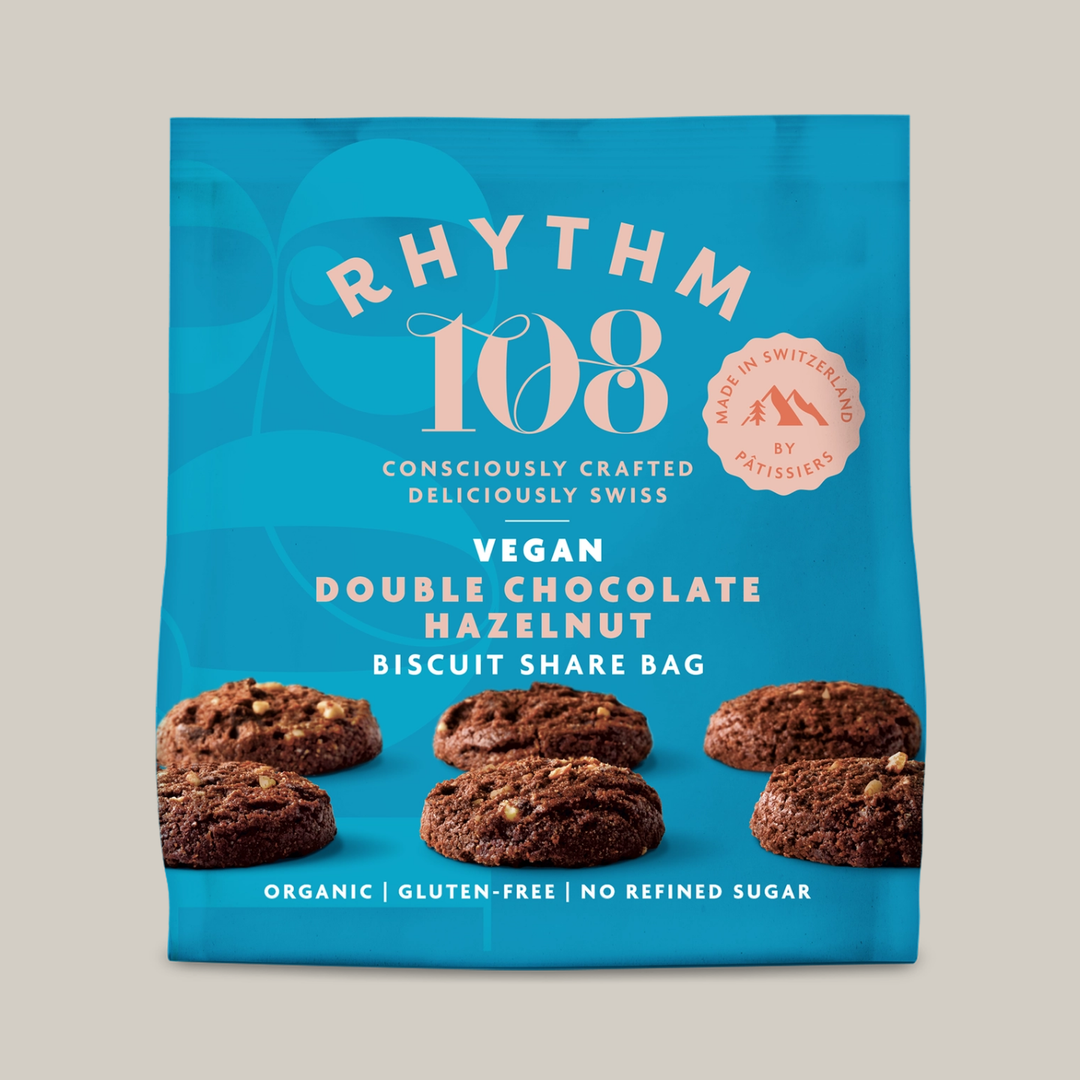 Biscuit Vegan double chocolat suisse rythm 108 