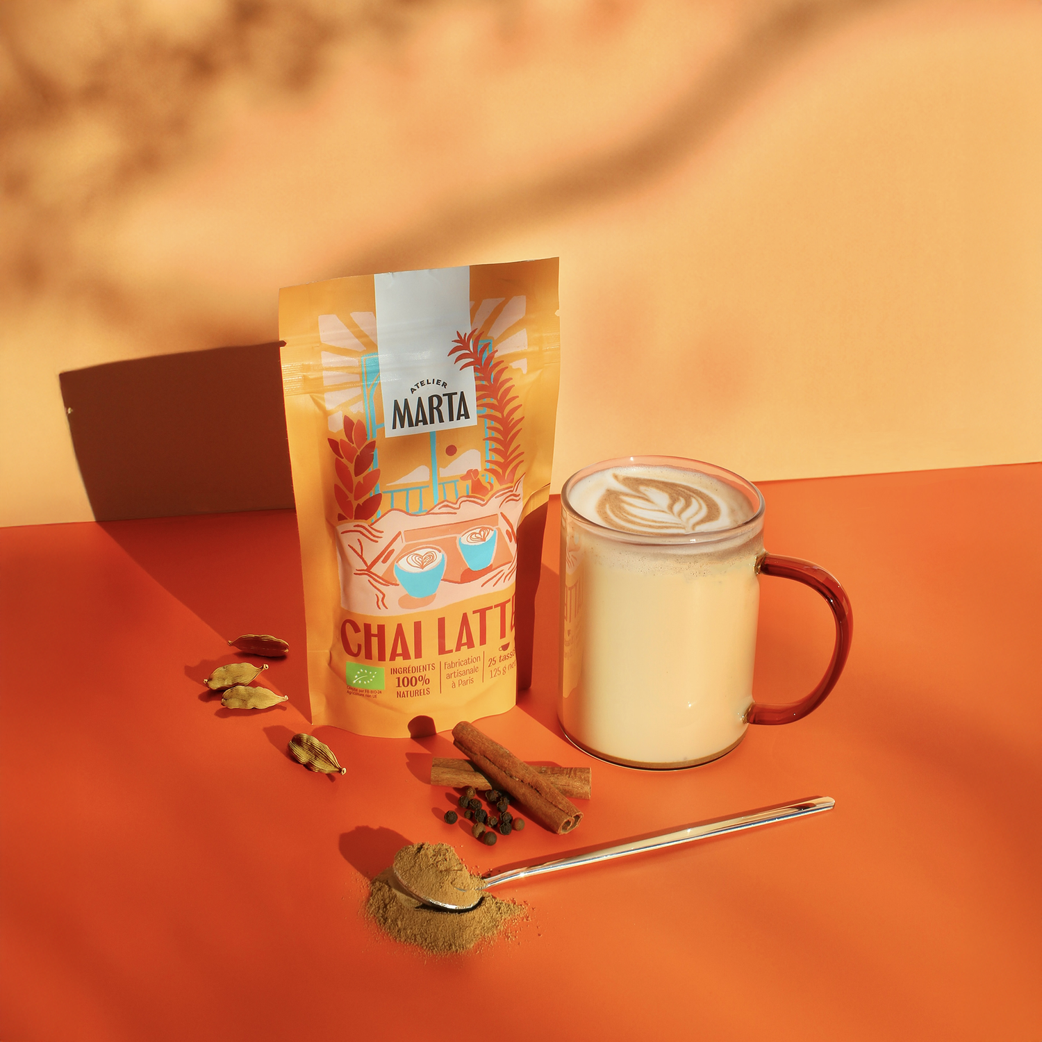 Chai Latte - Stärkt - Bio
