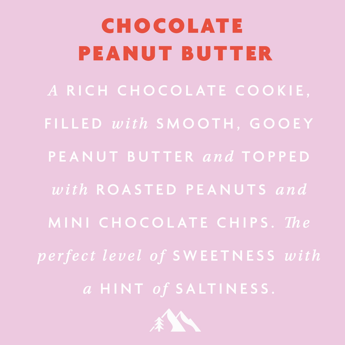 Roasted peanut and chocolate cookie