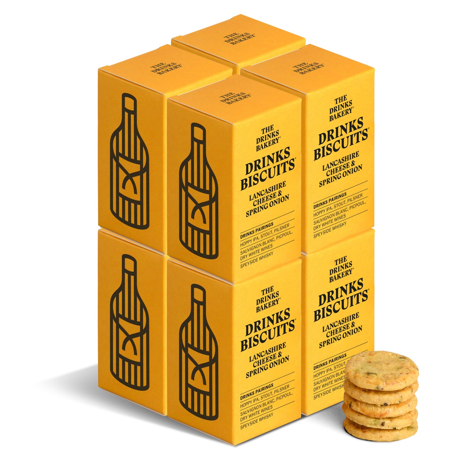 Biscuits apéritifs - Fromage Lancashire et oignon