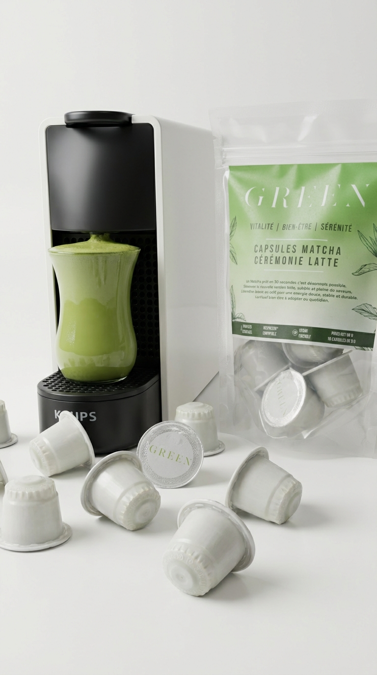 Capsules de Matcha Latte Coco - Green